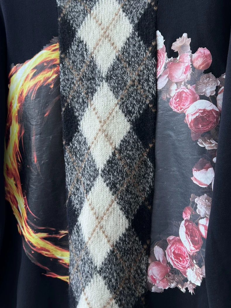 Givenchy Givenchy Floral & Flame Print Sweatshirt - dmc Size US M / EU 48-50 / 2 - 9 Thumbnail