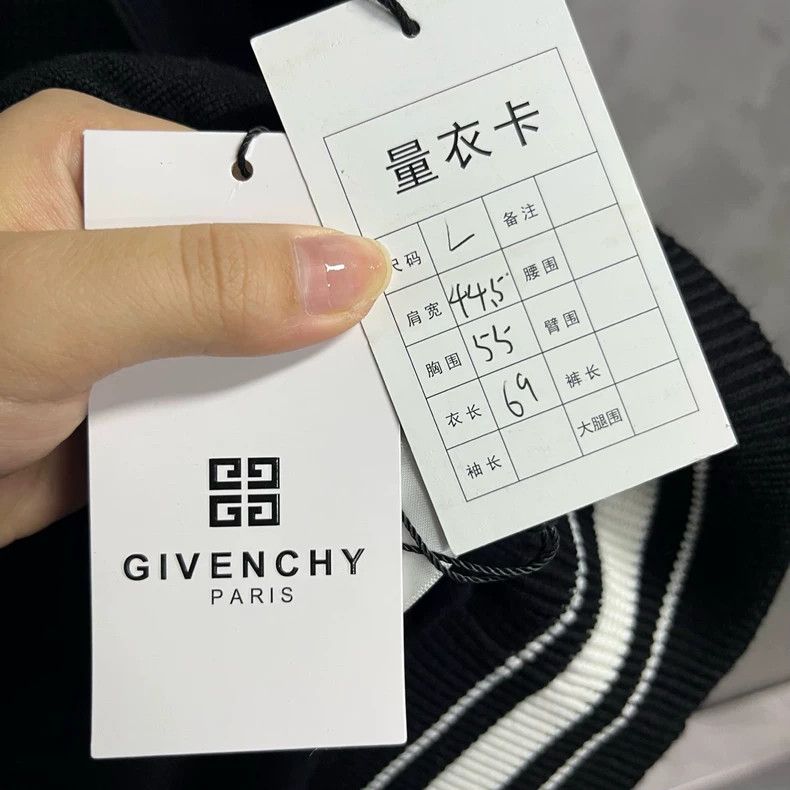 Givenchy Givenchy Black Letter Embroidered Varsity Jacket - dmc Size US L / EU 52-54 / 3 - 5 Thumbnail