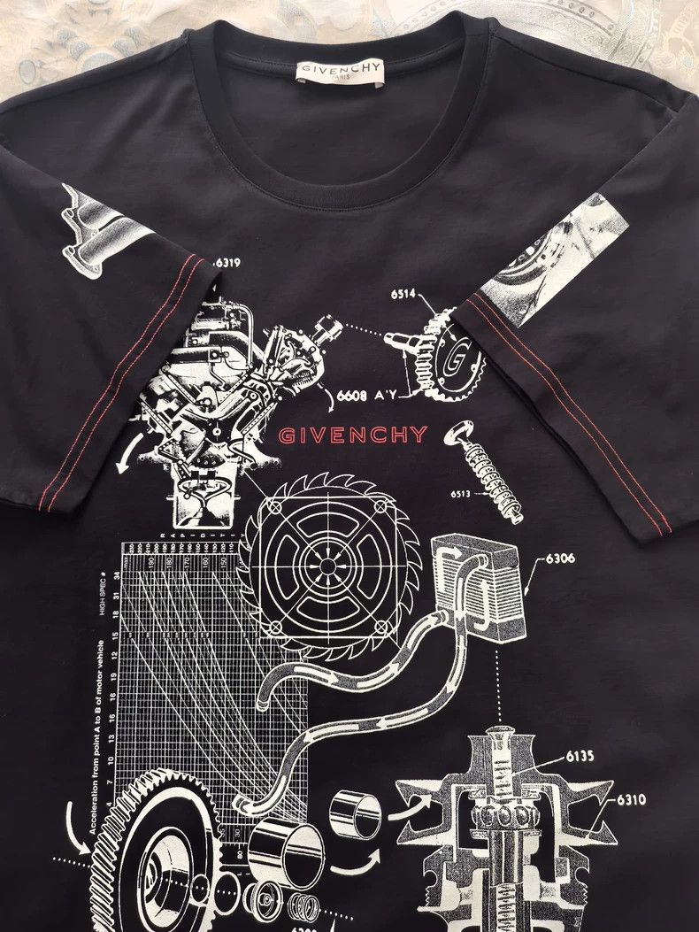 Givenchy Givenchy Black Short Sleeve T-shirt - dmc Size US M / EU 48-50 / 2 - 4 Thumbnail