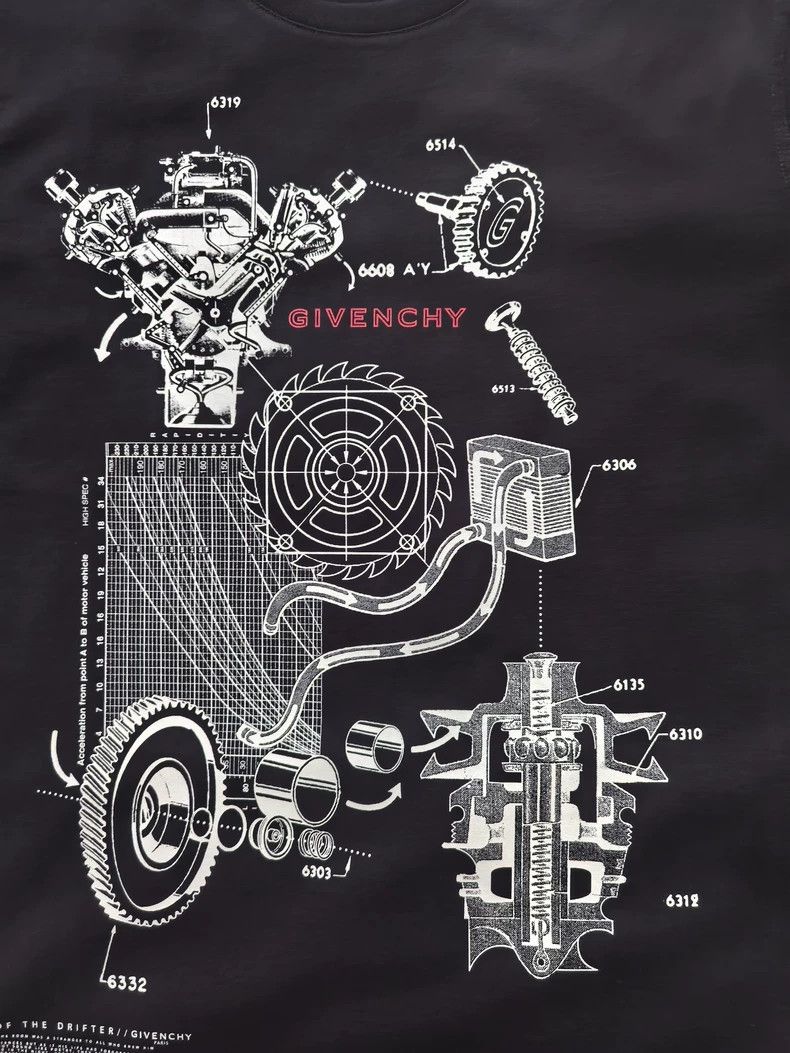 Givenchy Givenchy Black Short Sleeve T-shirt - dmc Size US M / EU 48-50 / 2 - 2 Thumbnail