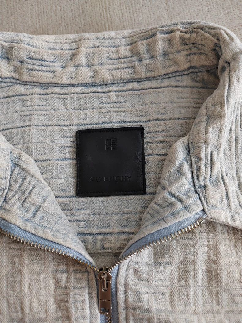 Givenchy Givenchy Gray Zip Short Sleeve Shirt - dmc Size US M / EU 48-50 / 2 - 3 Thumbnail