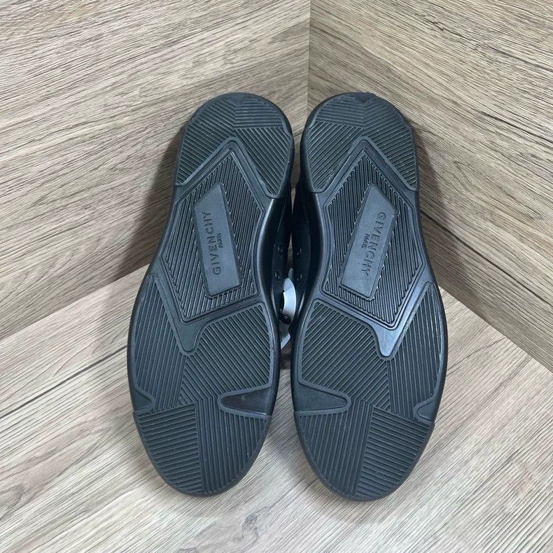 Givenchy Givenchy Black Low-Top Leather Sneakers - dmc Size US 10.5 / EU 43-44 - 5 Thumbnail