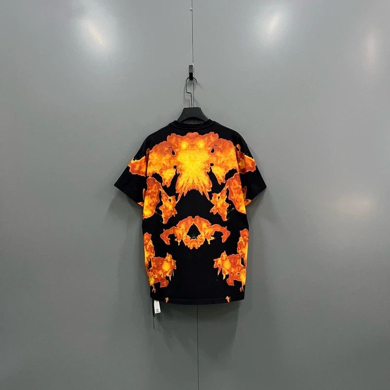 Givenchy Givenchy Flame Print Short Sleeve T-Shirt - dmc Size US S / EU 44-46 / 1 - 2 Thumbnail