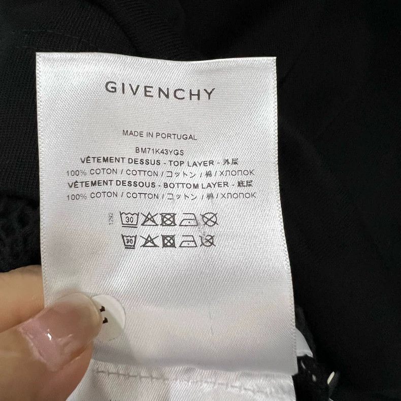 Givenchy Givenchy Black Layered Sleeve Hoodie - dmc Size US XL / EU 56 / 4 - 4 Thumbnail