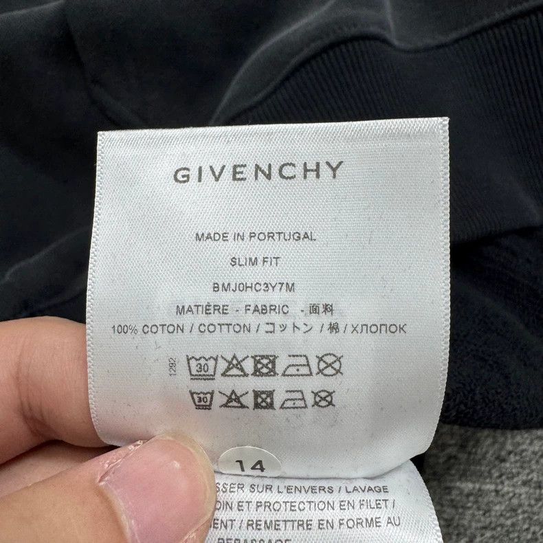 Givenchy Givenchy Washed Flocked Letter Hoodie - dmc Size US XXL / EU 58 / 5 - 4 Thumbnail