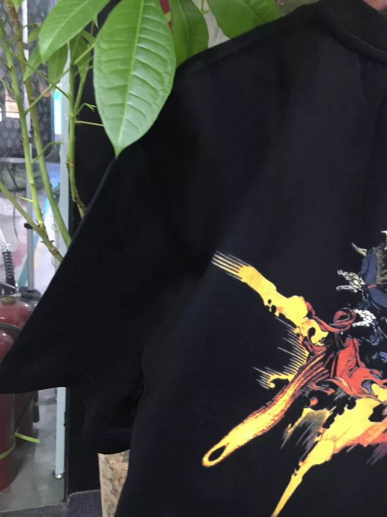 Givenchy Givenchy Black Graphic Short Sleeve T-shirt - dmc Size US M / EU 48-50 / 2 - 9 Thumbnail