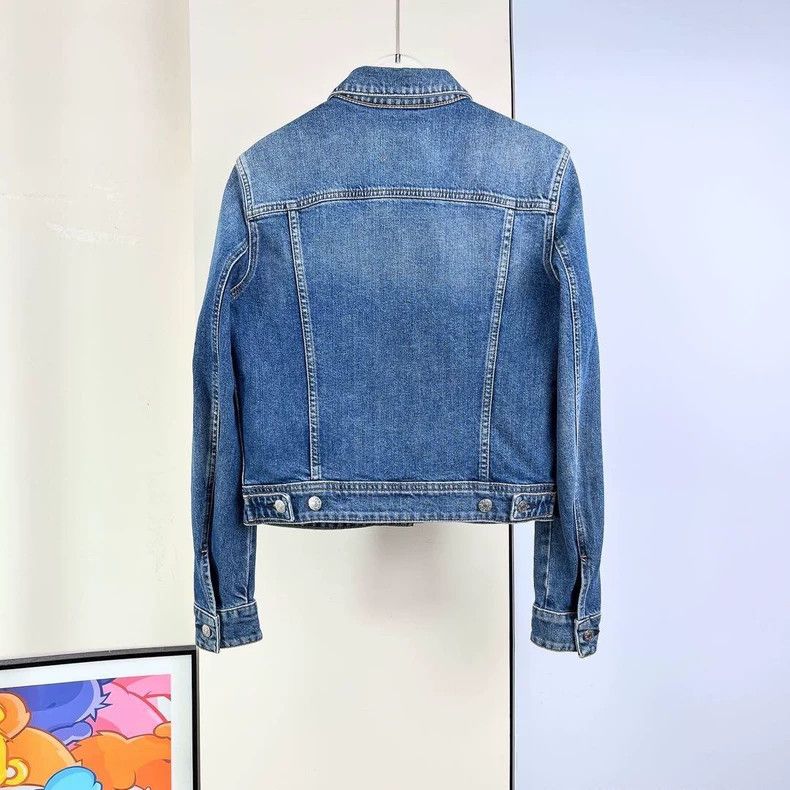 Acne Studios Acne Studios Cliff Mid Blue Denim Jacket - dmc Size US S / EU 44-46 / 1 - 2 Thumbnail