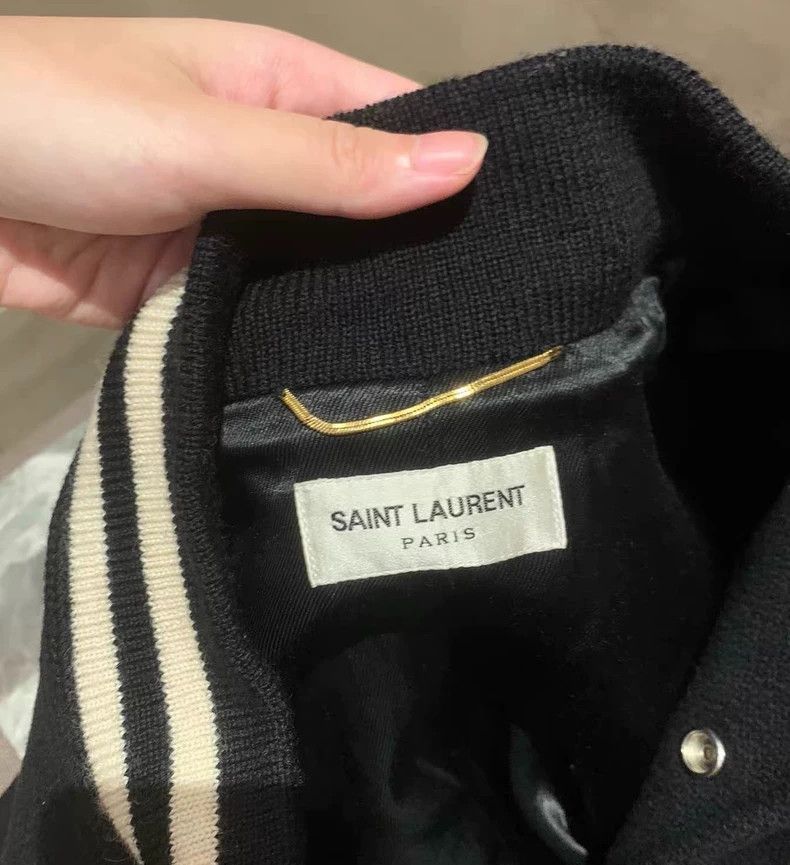 Saint Laurent Paris Saint Laurent Zebra Print Wool Bomber Jacket - dmc Size US M / EU 48-50 / 2 - 3 Thumbnail