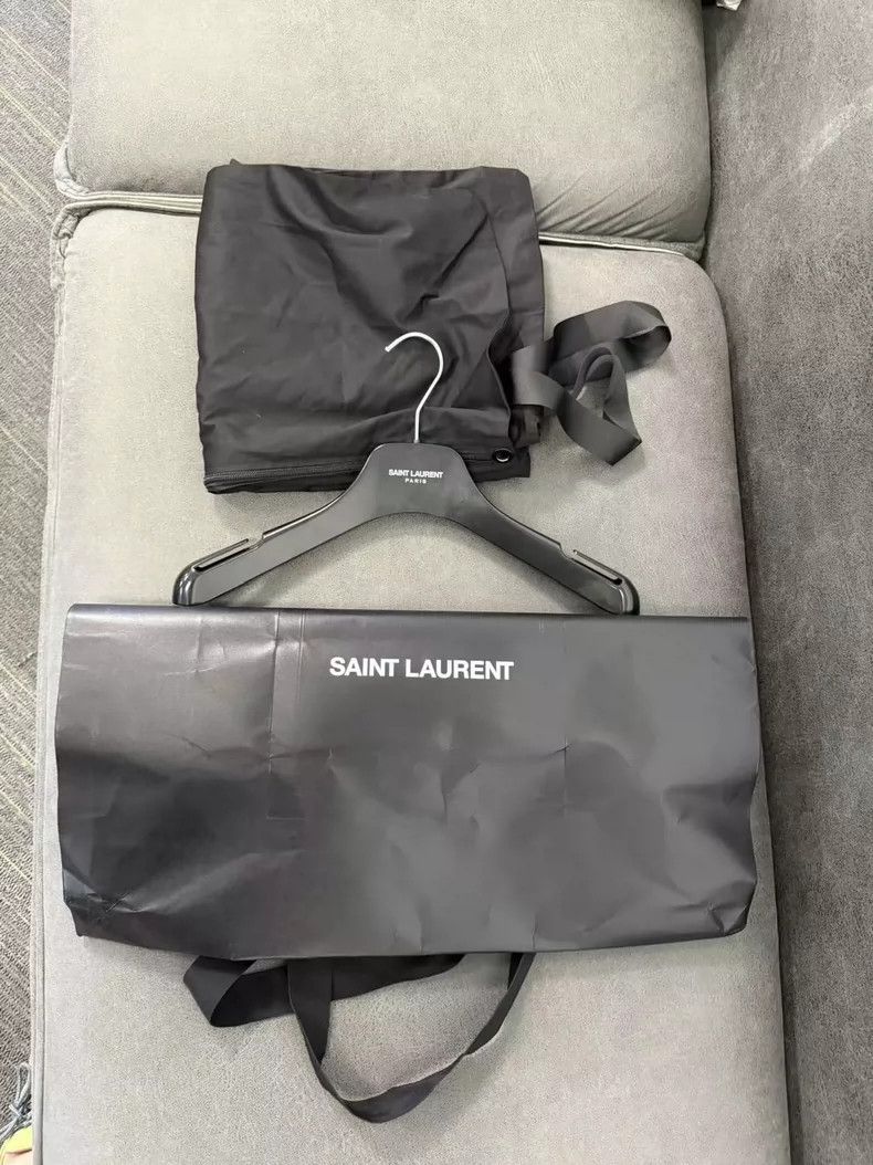 Saint Laurent Paris Saint Laurent Paris SLP Varsity Jacket - dmc Size US XL / EU 56 / 4 - 6 Thumbnail
