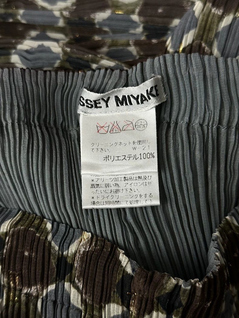 Issey Miyake Issey Miyake Blue Grey Dot Pleated Pants - dmc Size US 28 / EU 44 - 4 Thumbnail