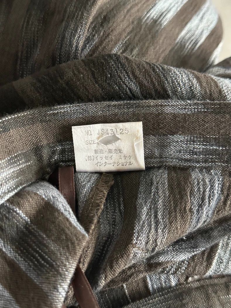 Issey Miyake Issey Miyake 1980s Hand-Dyed Striped Pants - dmc Size US 26 / EU 42 - 3 Thumbnail