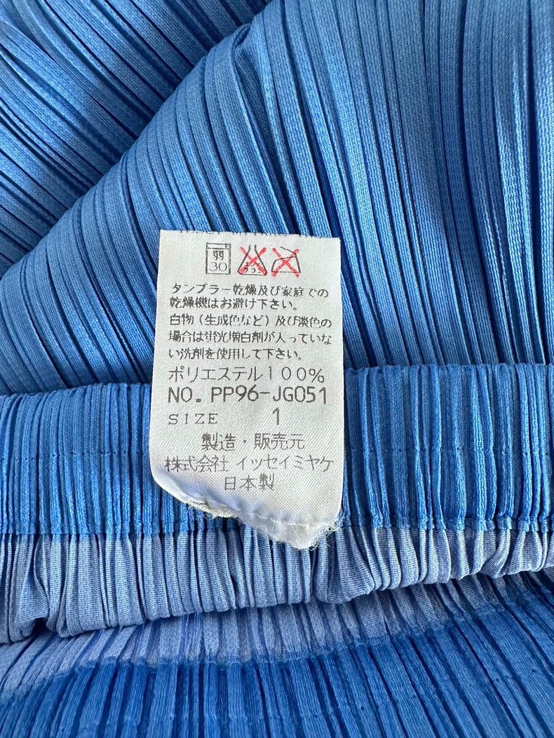 Issey Miyake Issey Miyake Pleats Please Blue Skirt - dmc Size US 30 / EU 46 - 4 Thumbnail
