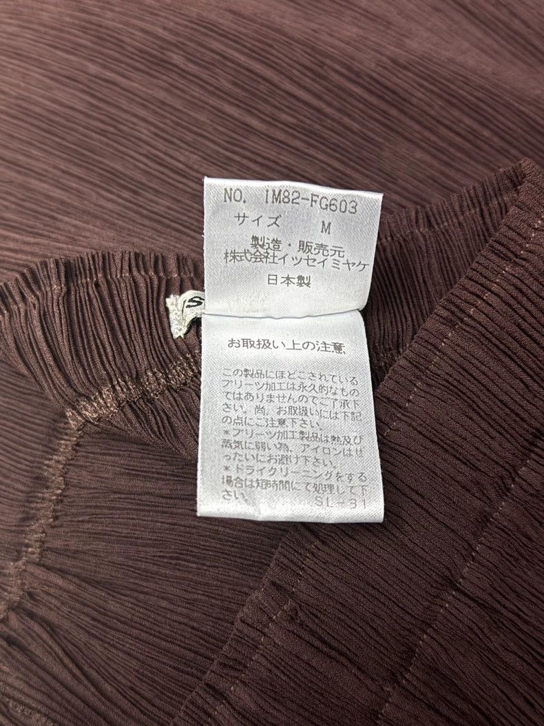 Issey Miyake Issey Miyake Brown Pleated Skirt - dmc Size US 30 / EU 46 - 4 Thumbnail