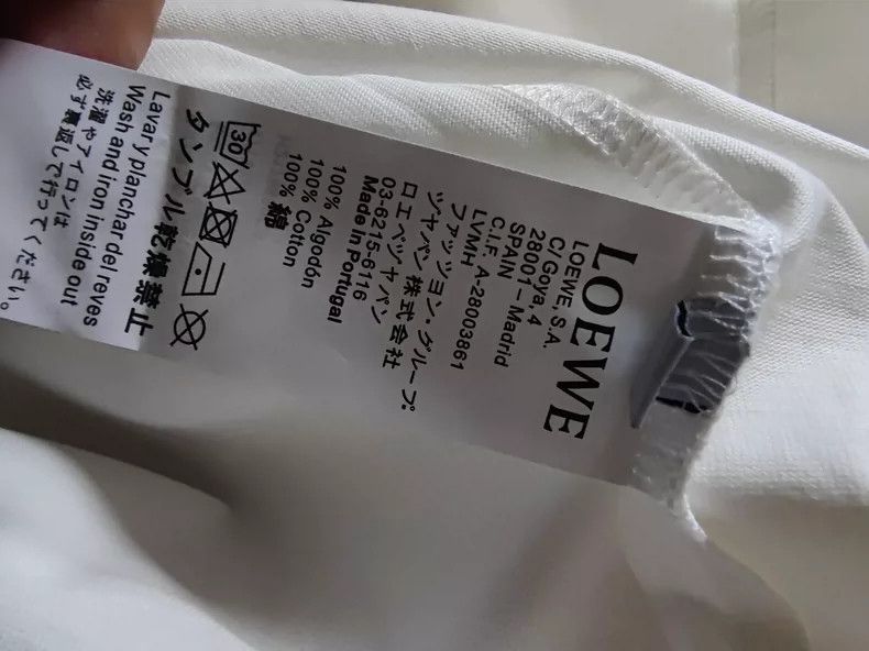 Loewe Loewe Short Sleeve Graphic T-Shirt - dmc Size US L / EU 52-54 / 3 - 7 Thumbnail