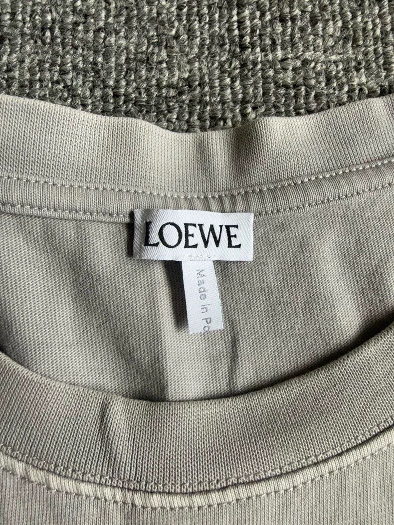 Loewe LOEWE SS25 Men's Cotton Applique T-shirt - dmc Size US L / EU 52-54 / 3 - 3 Thumbnail
