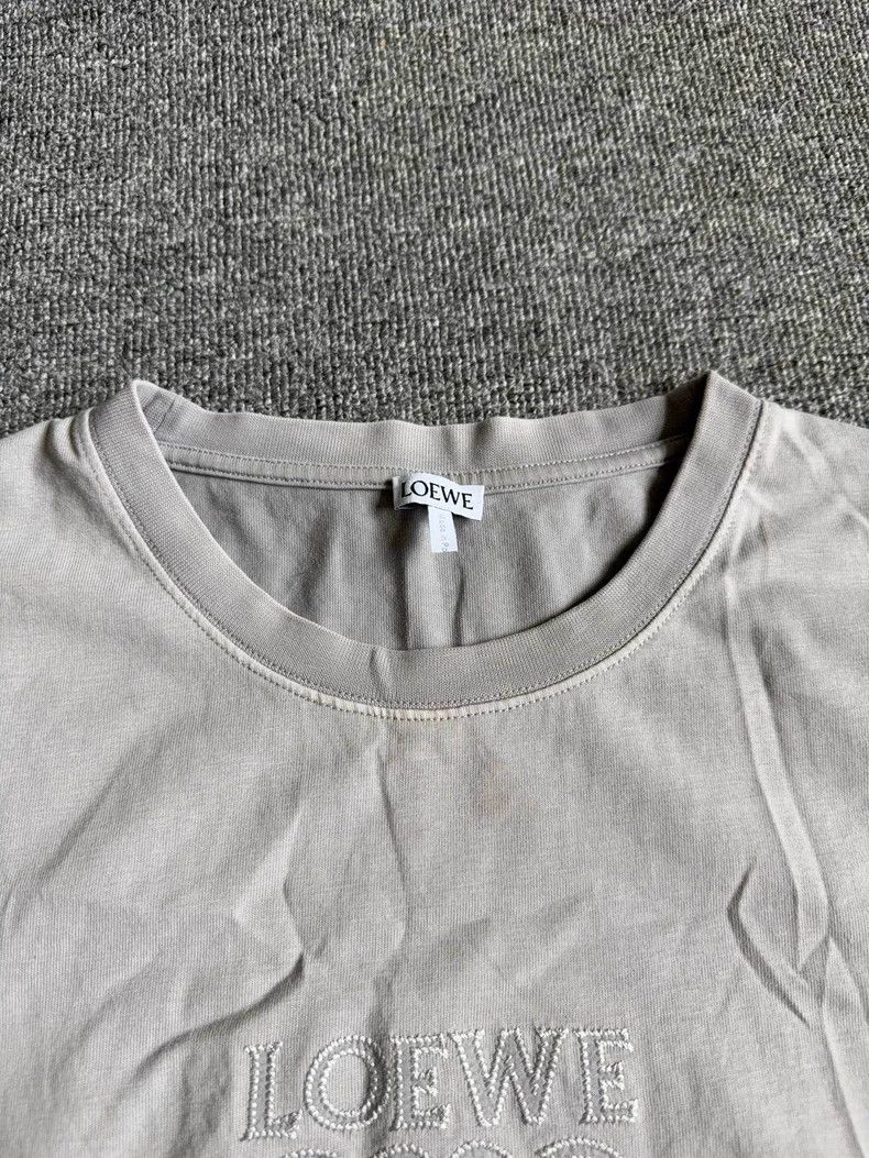 Loewe LOEWE SS25 Men's Cotton Applique T-shirt - dmc Size US L / EU 52-54 / 3 - 5 Thumbnail