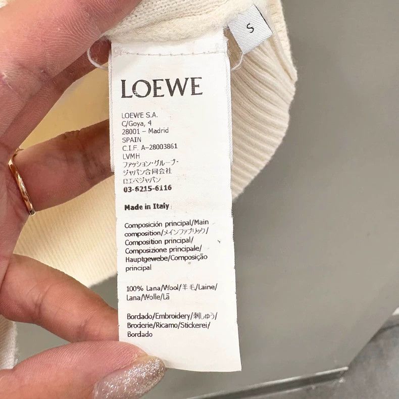 Loewe Loewe Anagram Wool Knit Sweater - dmc Size US S / EU 44-46 / 1 - 4 Thumbnail
