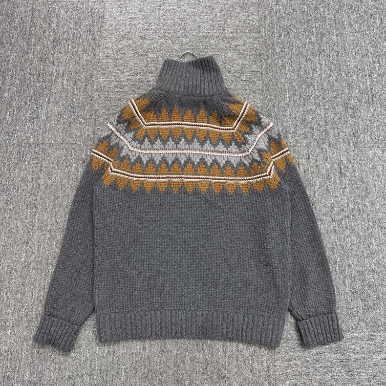 Loro Piana Loro Piana Half-Zip Knit Sweater - dmc Size US L / EU 52-54 / 3 - 2 Thumbnail