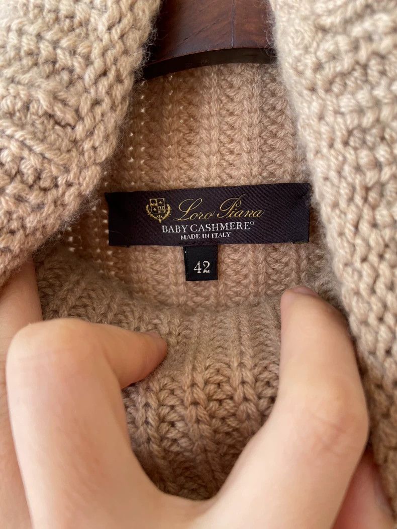 Loro Piana Loro Piana Baby Cashmere Chunky Knit Sweater - dmc Size US L / EU 52-54 / 3 - 6 Thumbnail