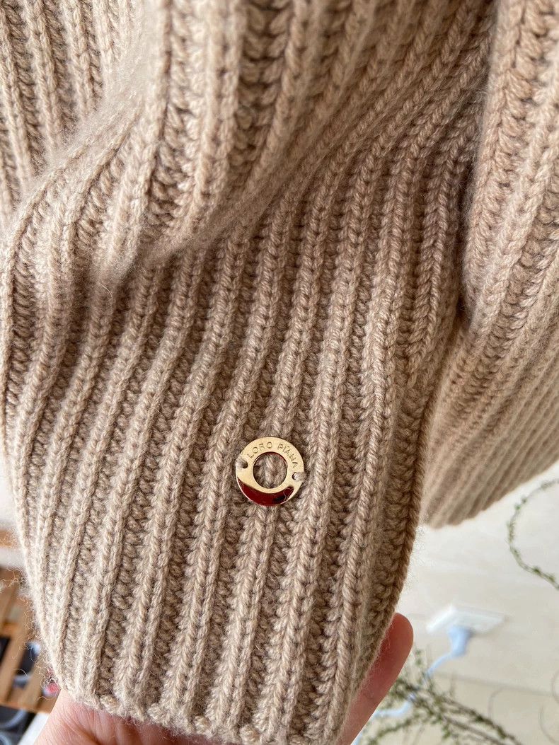Loro Piana Loro Piana Baby Cashmere Chunky Knit Sweater - dmc Size US L / EU 52-54 / 3 - 3 Thumbnail