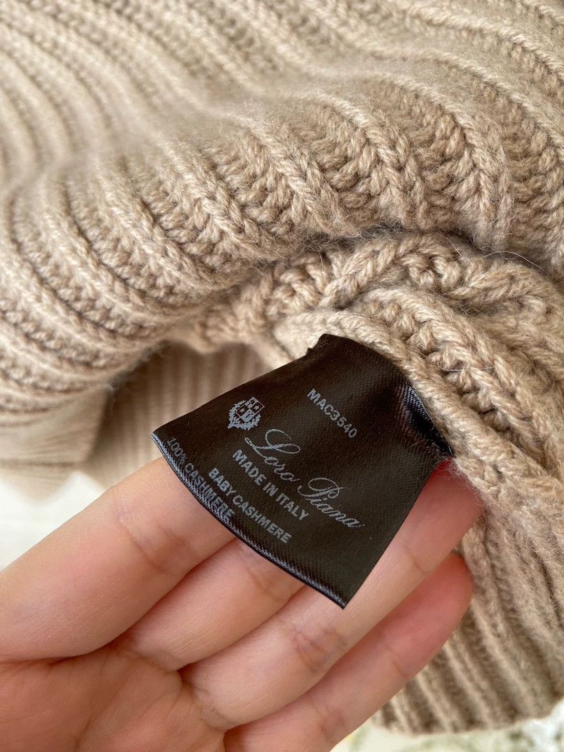 Loro Piana Loro Piana Baby Cashmere Chunky Knit Sweater - dmc Size US L / EU 52-54 / 3 - 4 Thumbnail