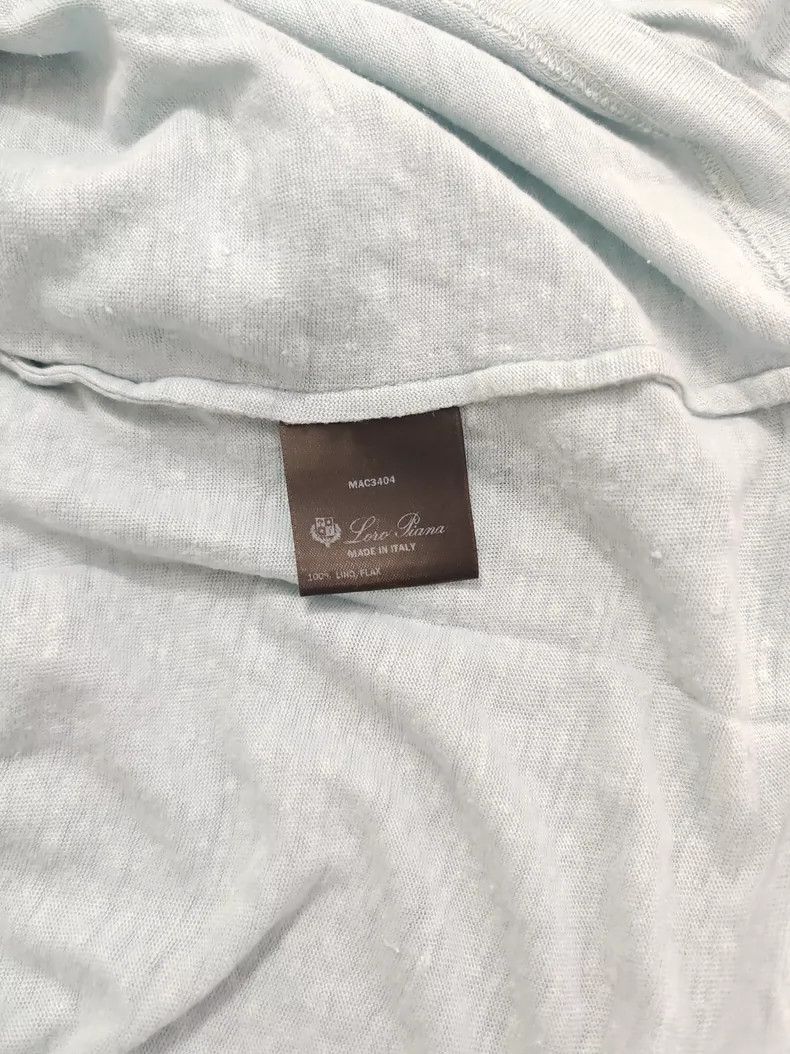 Loro Piana Loro Piana Men's Short Sleeve Polo Shirt - dmc Size US L / EU 52-54 / 3 - 4 Thumbnail