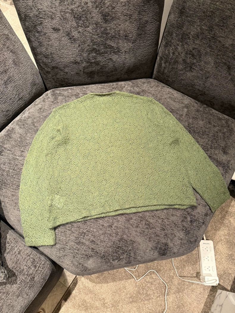 Our Legacy Our Legacy Green Double Lock Sweater - dmc Size US L / EU 52-54 / 3 - 3 Thumbnail
