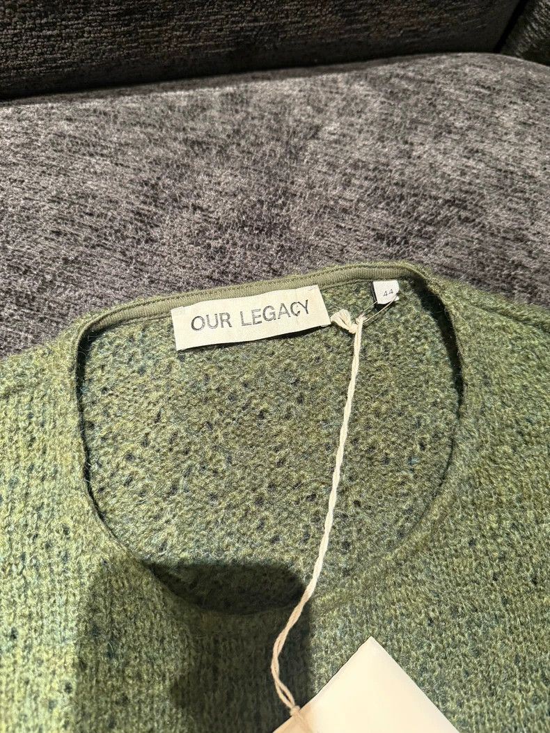 Our Legacy Our Legacy Green Double Lock Sweater - dmc Size US L / EU 52-54 / 3 - 6 Thumbnail