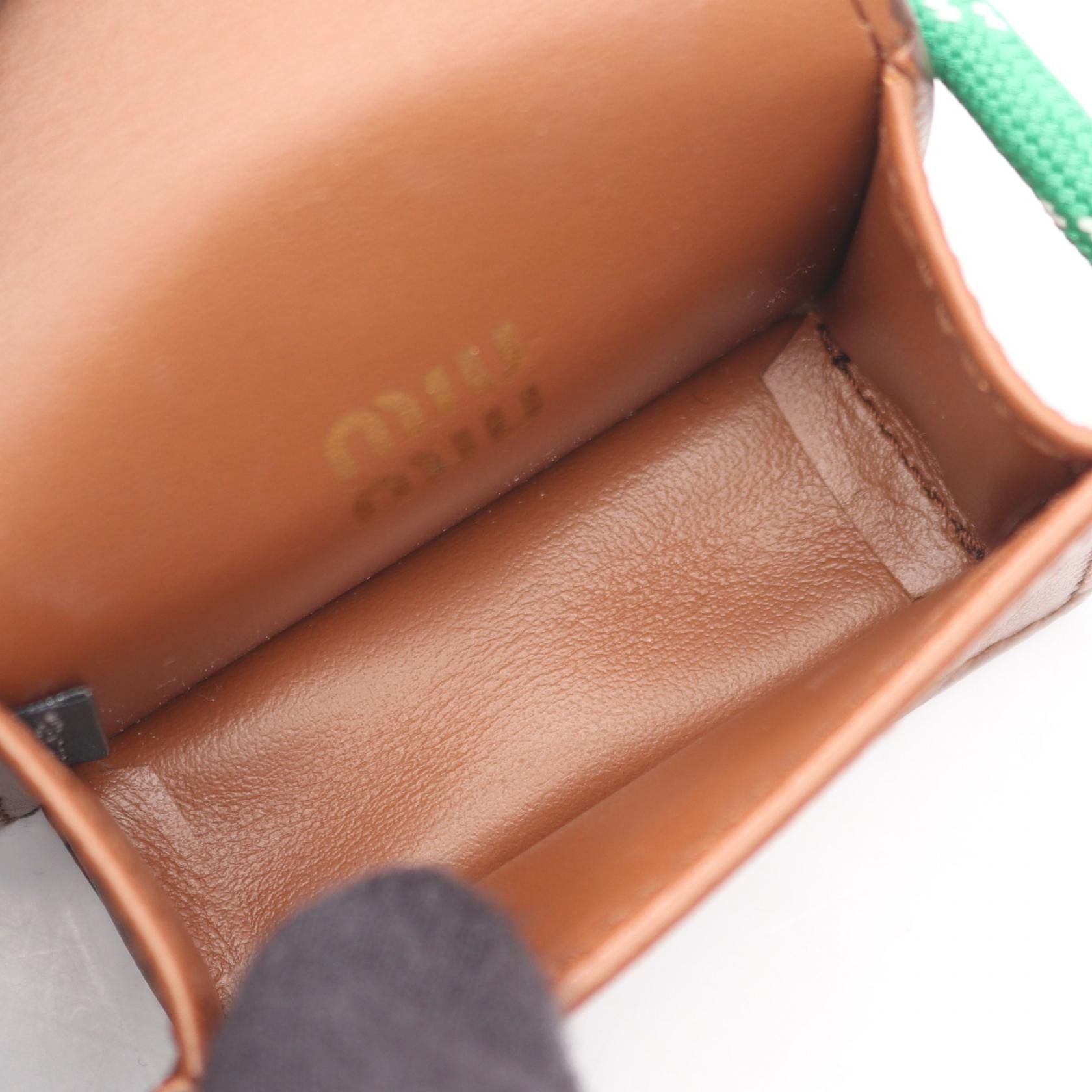 Miu Miu Miu Miu Miu Miu Trick Charm Leather Charm Leather Charm 5TL515 DUTY FREE for USA Size ONE SIZE - 3 Thumbnail