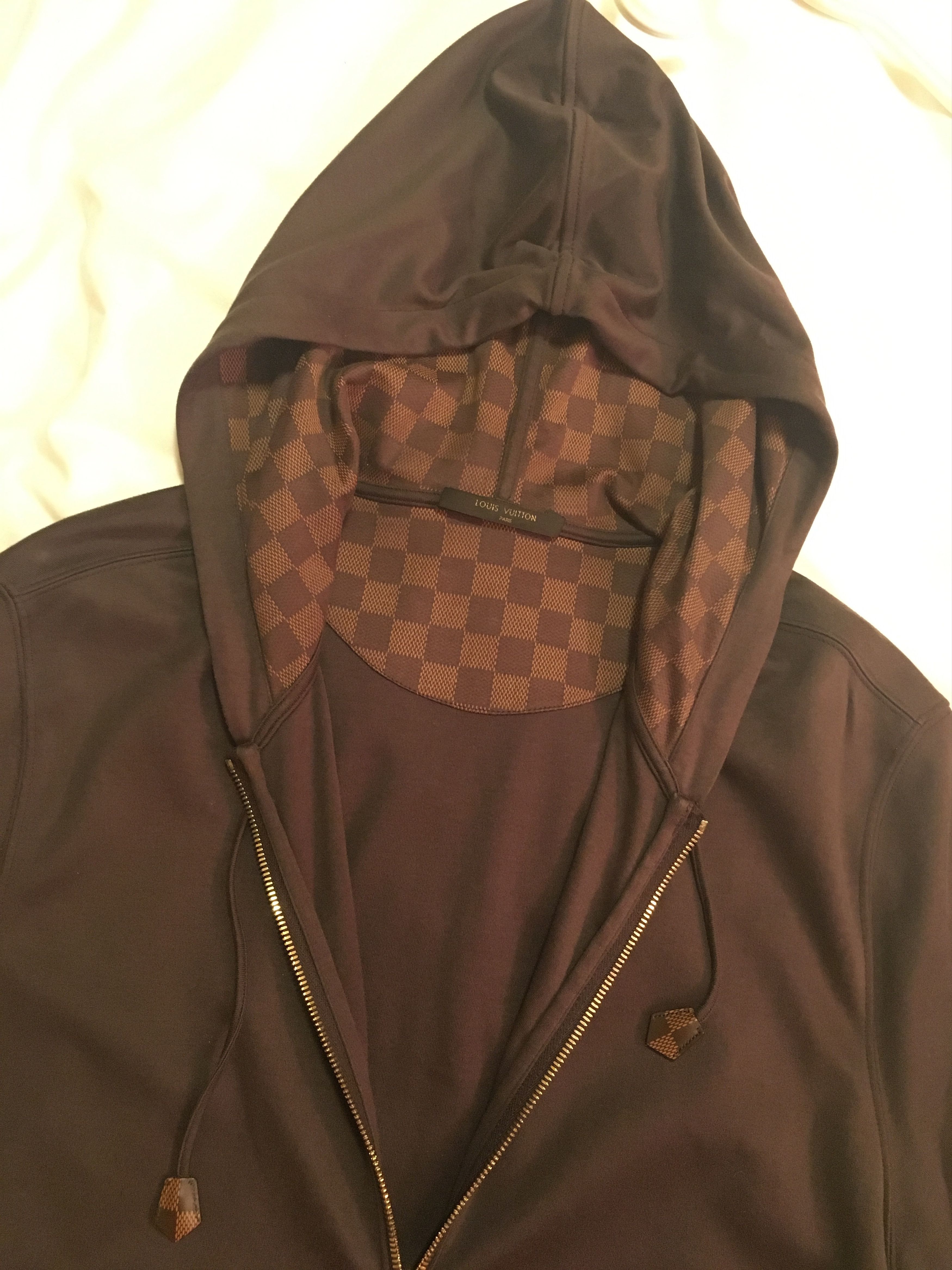 Louis Vuitton Fall19 Staples Edition Double Face Wool Hoodie