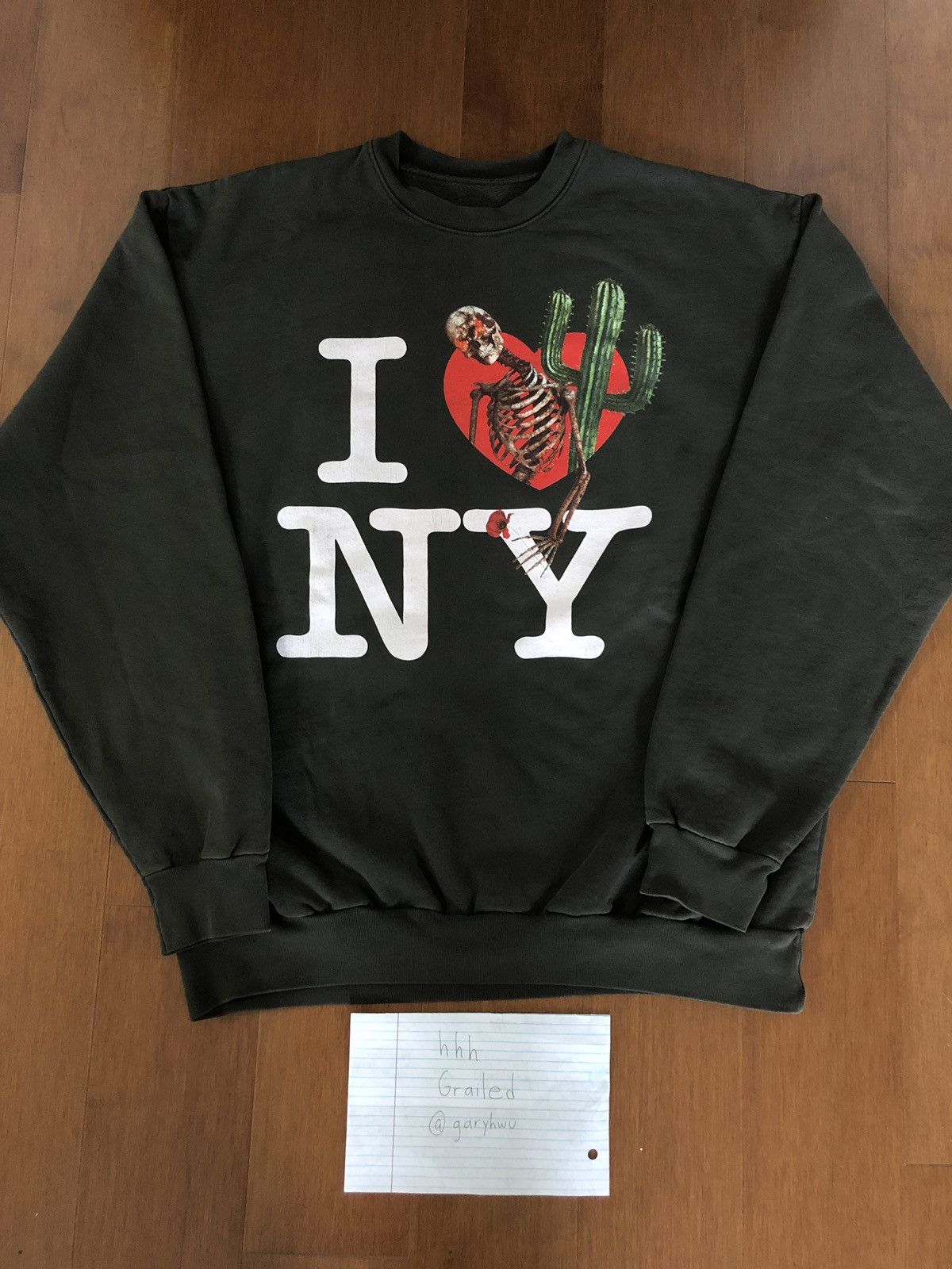 Travis Scott Astroworld I Love NY Crewneck NYC MSG Exclusive