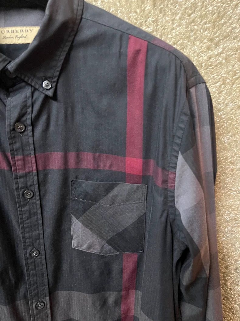 Burberry Burberry Men's Check Long Sleeve Shirt-yf Size US XXL / EU 58 / 5 - 2 Thumbnail
