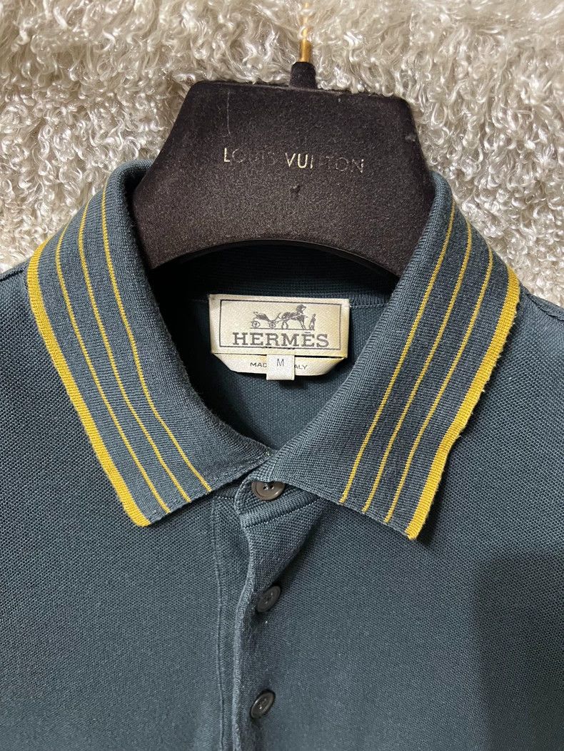 Hermes Hermes Men's Casual Short Sleeve Polo-yf Size US M / EU 48-50 / 2 - 3 Thumbnail