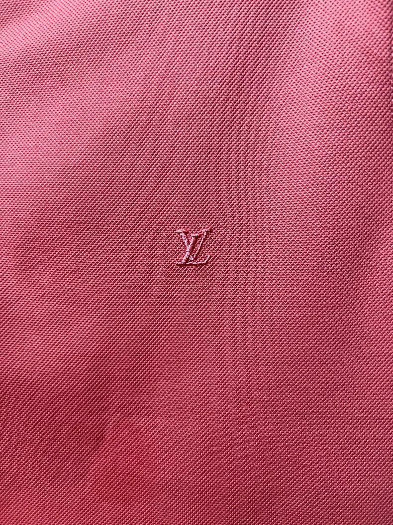 Louis Vuitton Louis Vuitton Men's Pink Short Sleeve Polo-yf Size US S / EU 44-46 / 1 - 2 Thumbnail