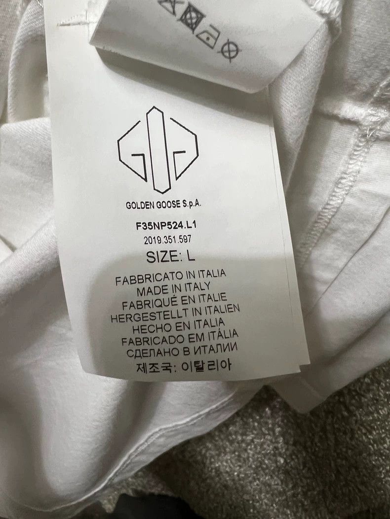 Golden Goose Golden Goose Men's Casual Short Sleeve T-Shirt-yf Size US L / EU 52-54 / 3 - 6 Thumbnail