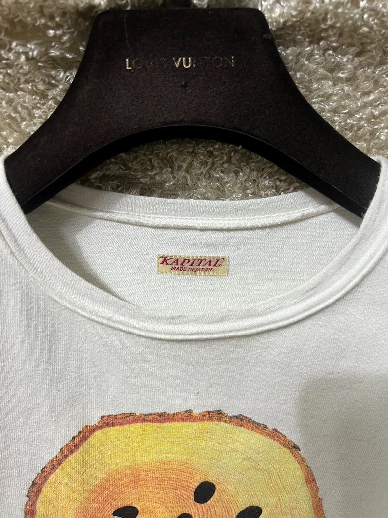 Kapital Kapital Smiley Face Short Sleeve T-Shirt-yf Size US L / EU 52-54 / 3 - 4 Thumbnail
