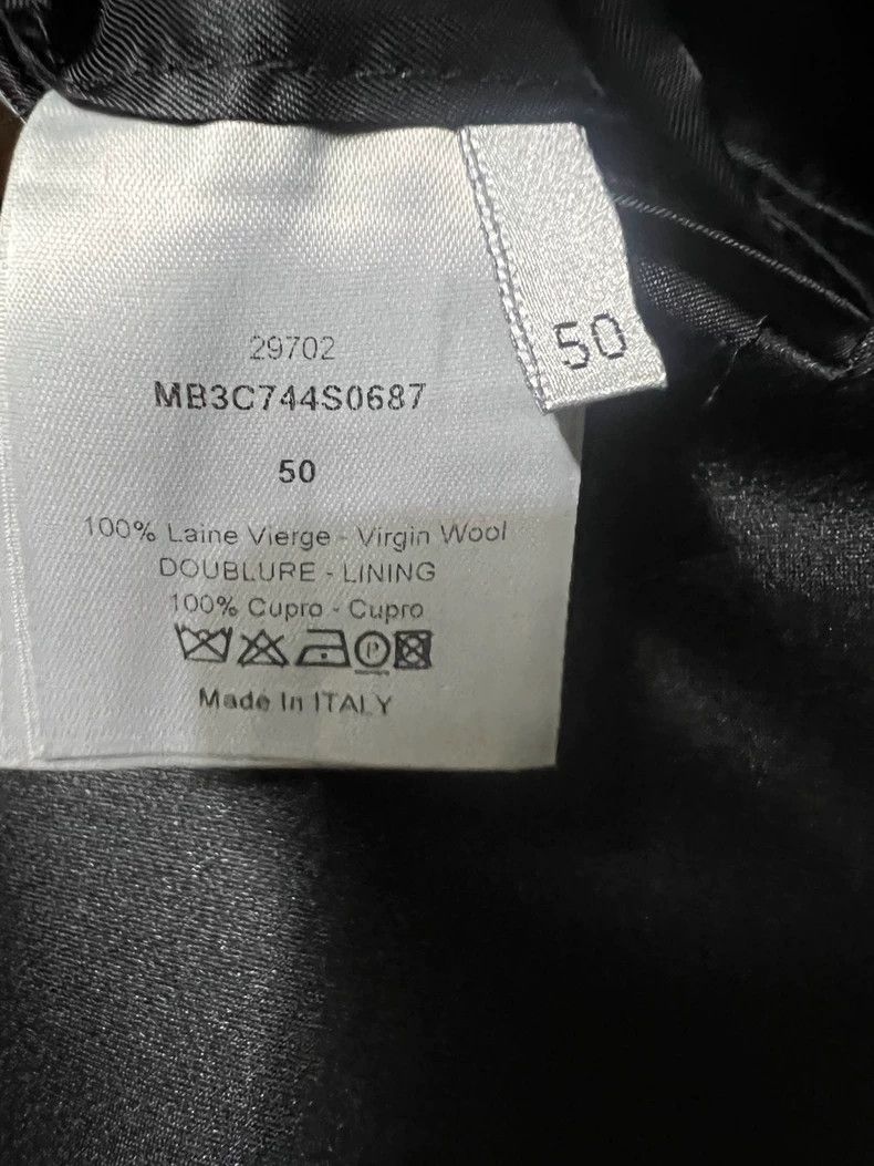 Dior Dior Homme Men's Wool Smoking Jacket-yf Size US L / EU 52-54 / 3 - 5 Thumbnail