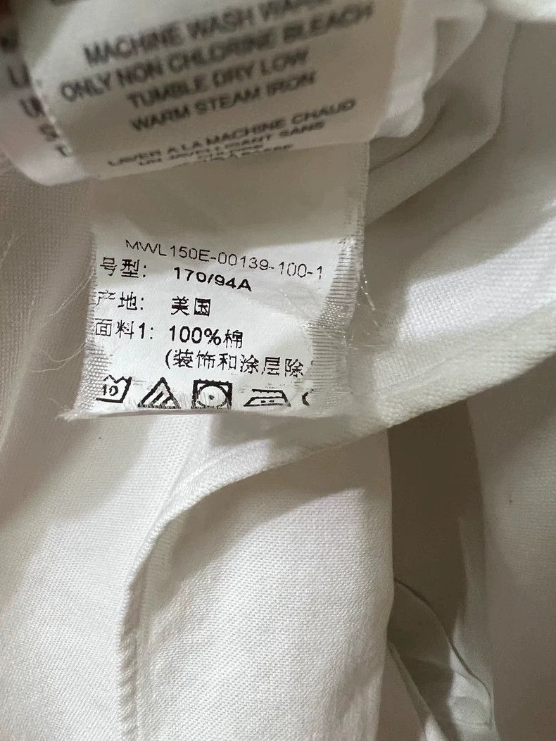 Thom Browne Thom Browne Men's White Casual Shirt-yf Size US M / EU 48-50 / 2 - 7 Thumbnail