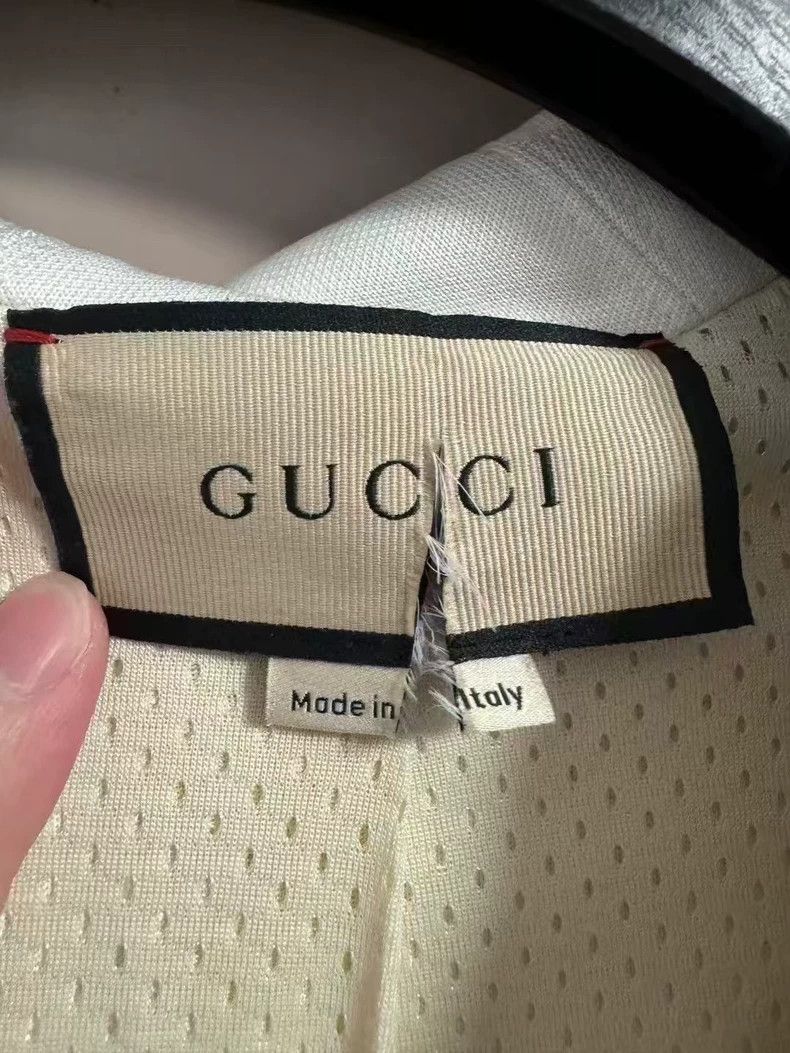Gucci Gucci Flame Embroidery Zip Hoodie-yf Size US XS / EU 42 / 0 - 3 Thumbnail