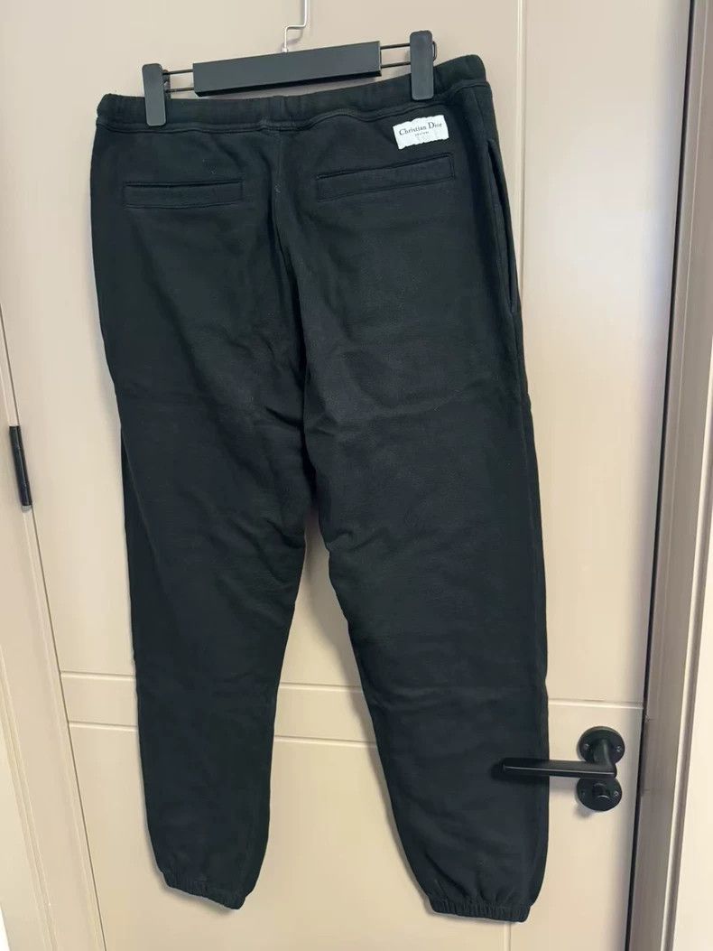 Dior Dior Black Wool Logo Back Pants-yf Size US 36 / EU 52 - 2 Thumbnail