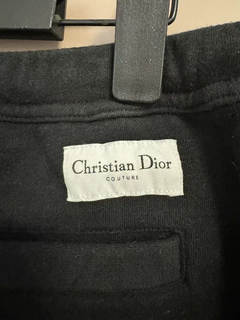 Dior Dior Black Wool Logo Back Pants-yf Size US 36 / EU 52 - 5 Thumbnail