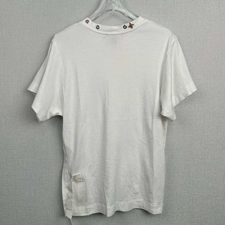 Louis Vuitton Louis Vuitton Metal Detail Short Sleeve Top-yf Size US M / EU 48-50 / 2 - 2 Thumbnail