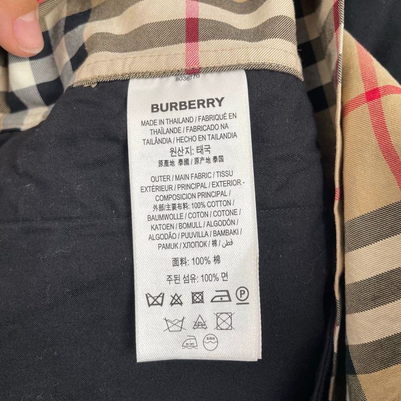 Burberry Burberry Colorblock Plaid Zip Jacket-yf Size US L / EU 52-54 / 3 - 3 Thumbnail