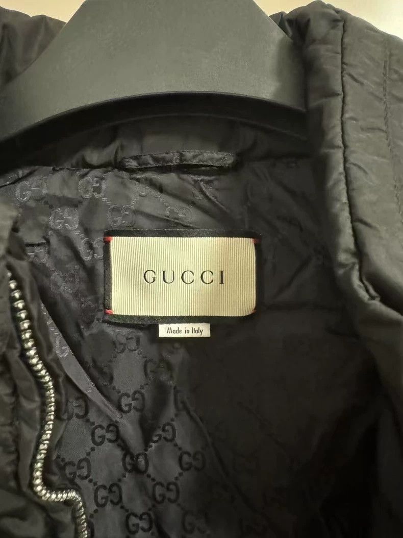 Gucci Gucci Quilted Down Puffer Vest-yf Size US L / EU 52-54 / 3 - 3 Thumbnail