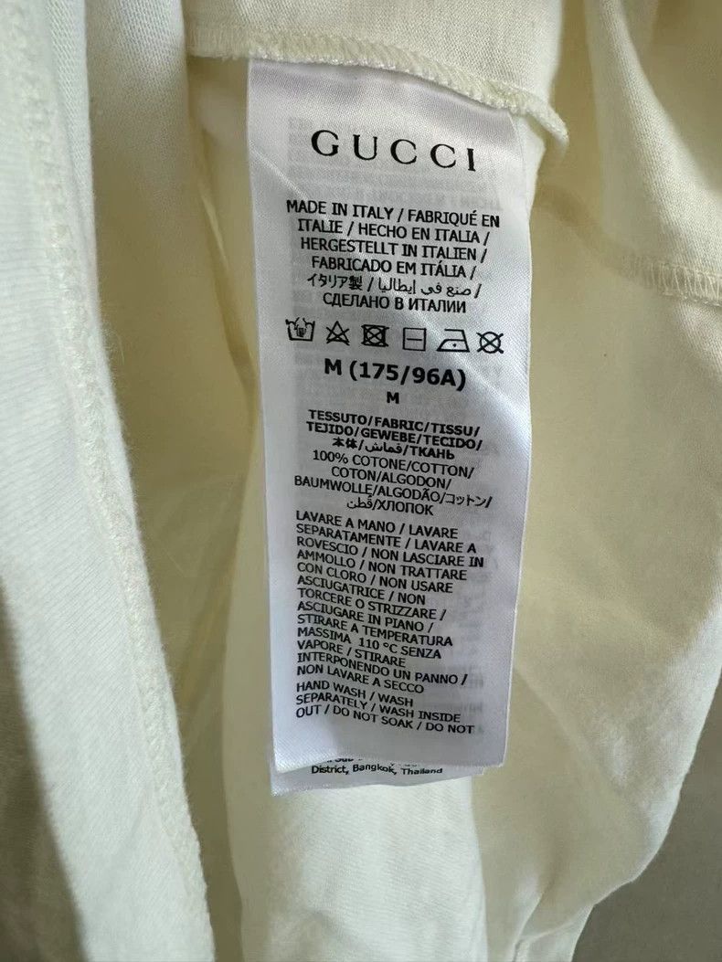 Gucci Gucci Double G Logo Short Sleeve T-Shirt-yf Size US M / EU 48-50 / 2 - 4 Thumbnail