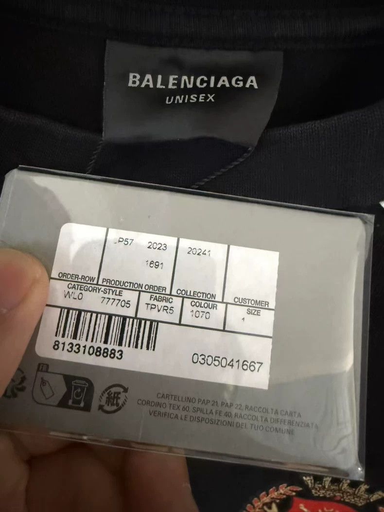 Balenciaga Balenciaga Manchester United Paris Limited Jersey-yf Size US M / EU 48-50 / 2 - 3 Thumbnail