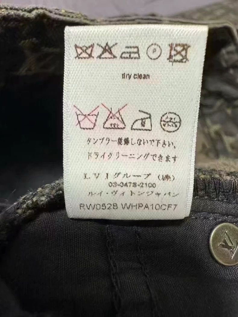 Louis Vuitton Louis Vuitton Monogram Print Denim Jeans-yf Size US 36 / EU 52 - 5 Thumbnail