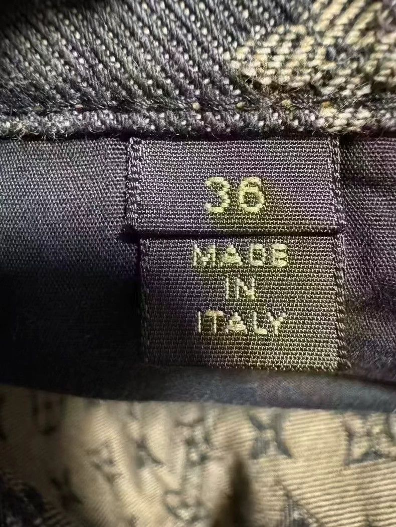 Louis Vuitton Louis Vuitton Monogram Print Denim Jeans-yf Size US 36 / EU 52 - 4 Thumbnail