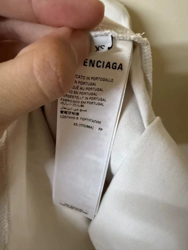 Balenciaga Balenciaga Wave Logo Short Sleeve T-shirt-yf Size US XS / EU 42 / 0 - 4 Thumbnail