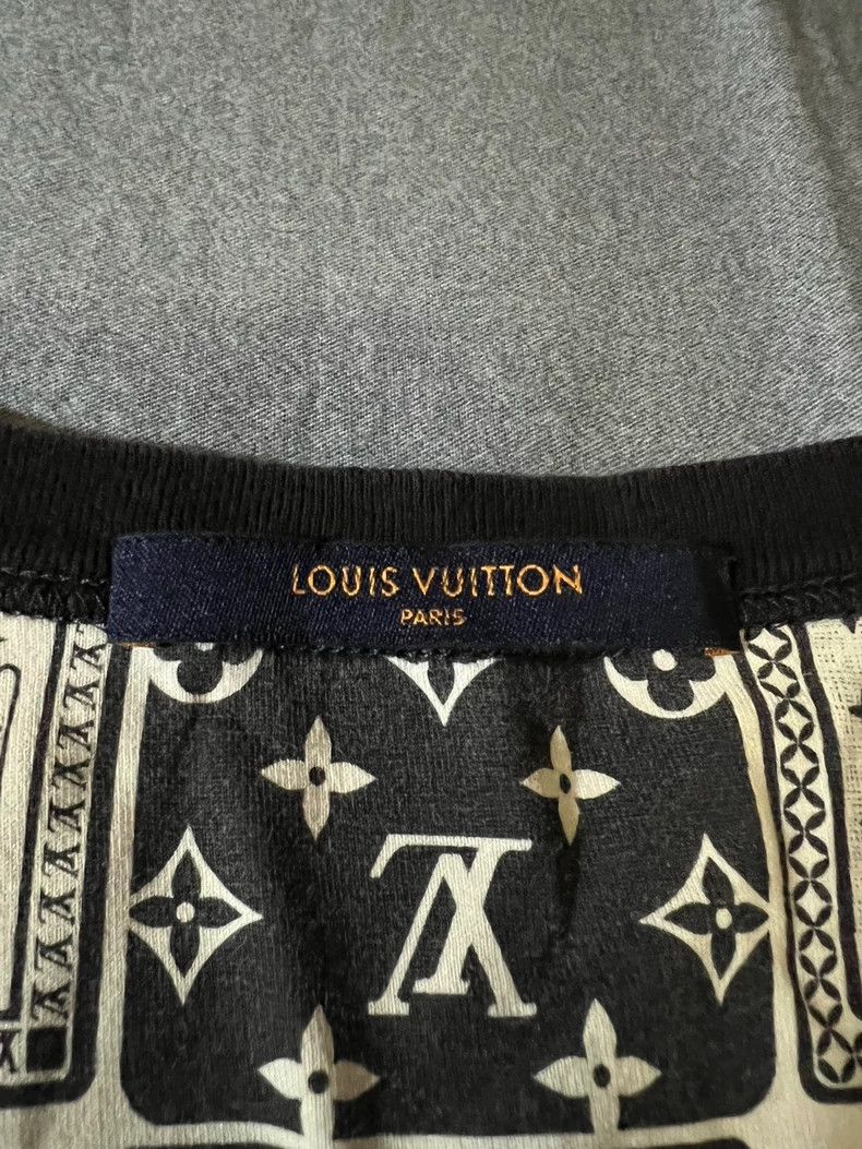 Louis Vuitton Louis Vuitton Las Vegas Poker Logo T-Shirt-yf Size US XXL / EU 58 / 5 - 5 Thumbnail